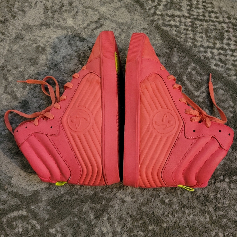 Zumba Fitness Neon Street Groove High-Top Sneaker Size 8.5 - Picture 7 of 11